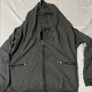 Aritzia Wilfred Free Grey Cocoon Rousseau Sweater Women